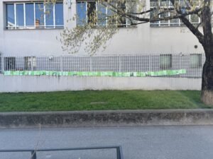 dessins exposés pour la grande lessive