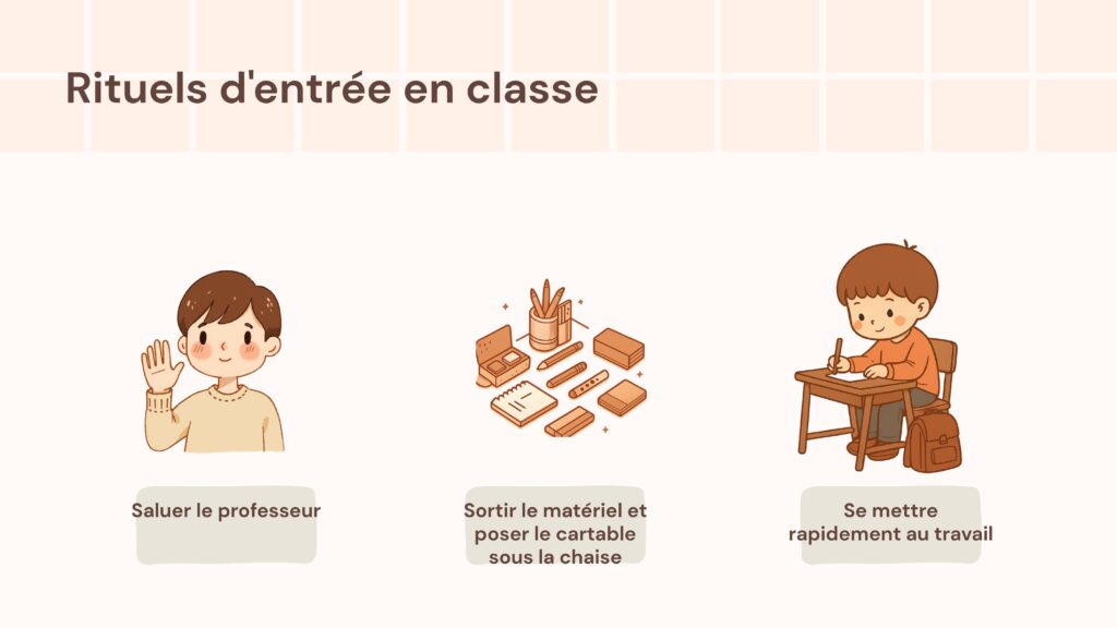 Entrée en classe