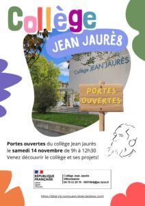 affiche portes ouvertes