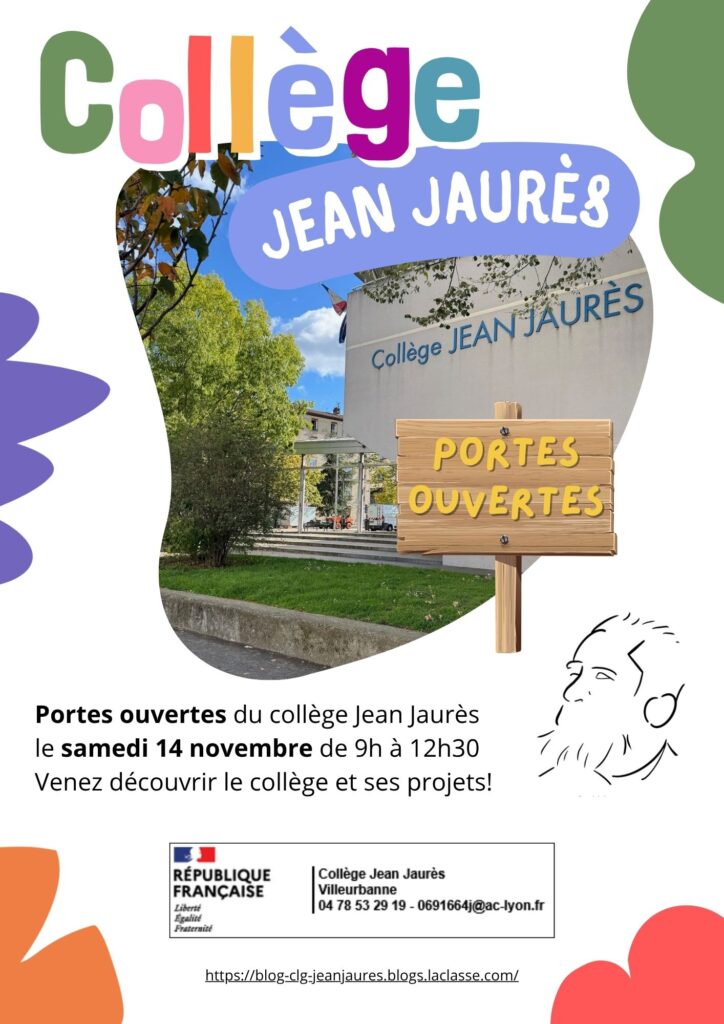 affiche portes ouvertes